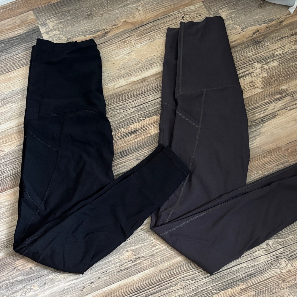 Maternity size small women’s leggings set of 2
